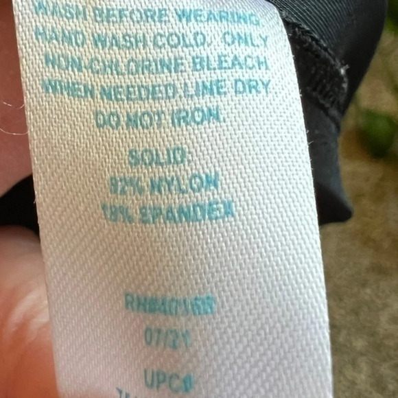 Women's Bal Harbour Ruched Tummy Control Swim Briefs Black Size XXL / 20 🏊‍♀️ - Picture 4 of 6